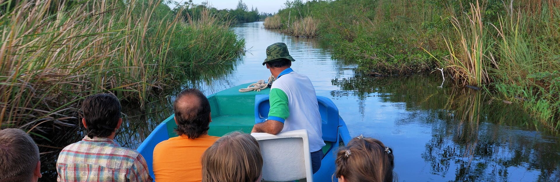 Canales de la Laguna del Tesoro, Cienaga de Zapata, Matanzas, Cuba.